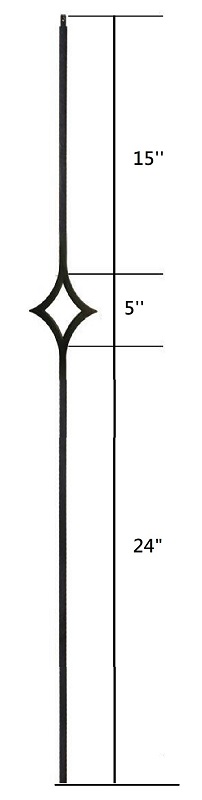 Diamond Pattern Baluster LCH PRODUCTS INC